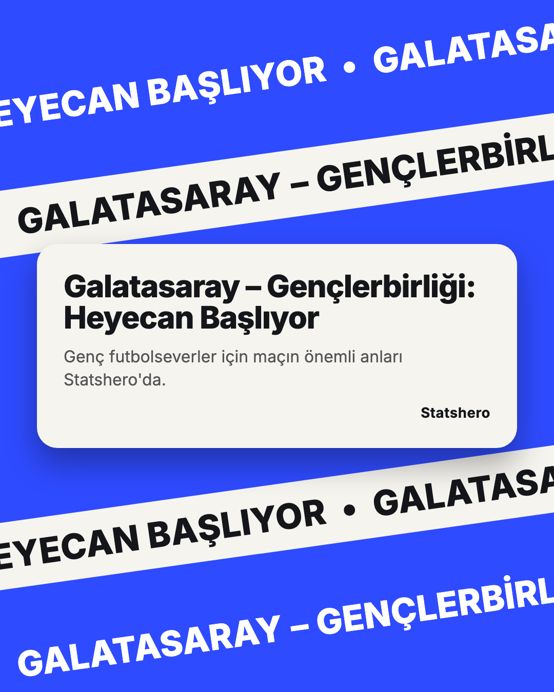 Galatasaray – Gençlerbirliği: Heyecan Başlıyor
